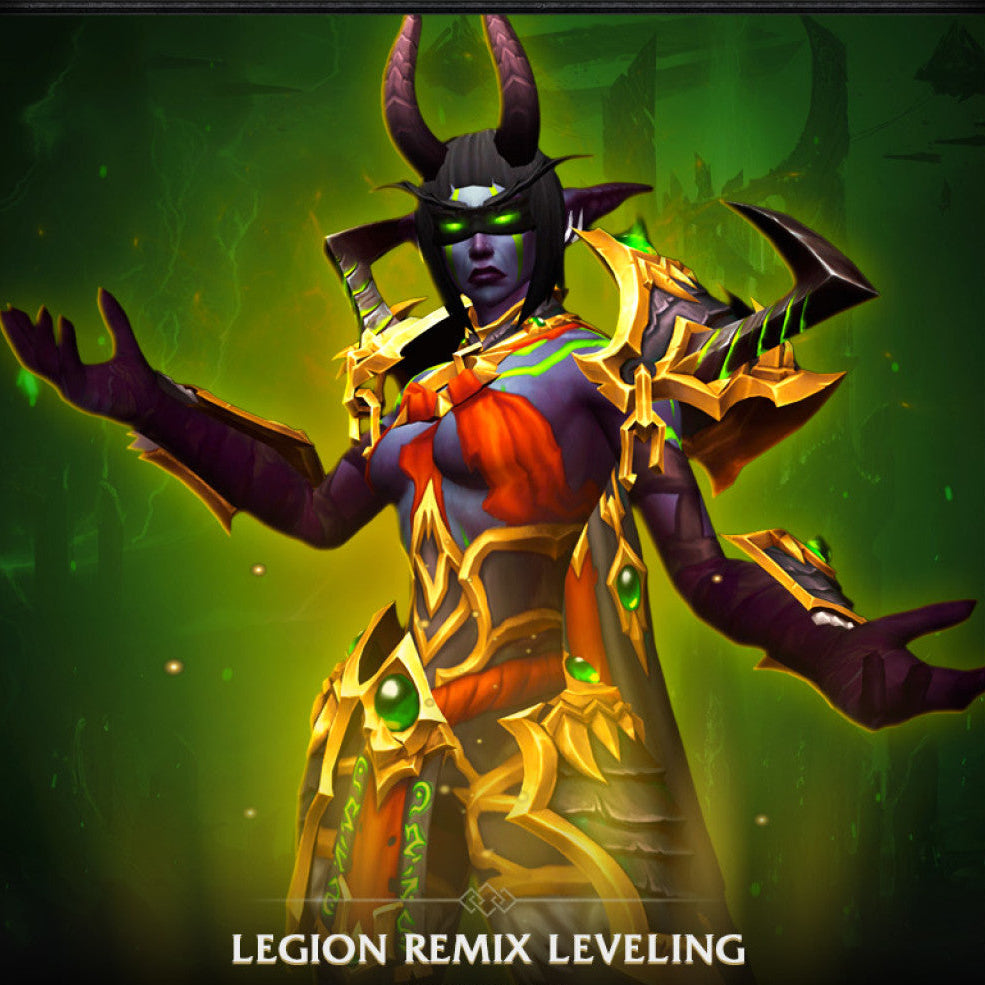 WoW Legion Remix Level Boost – Fast Leveling to 80 (Piloted, Selfplay, or Remote Control)