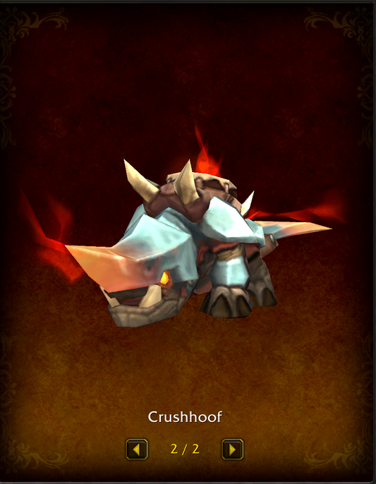 Crushhoof WoW Mount - 52% Off | Same-Day Delivery